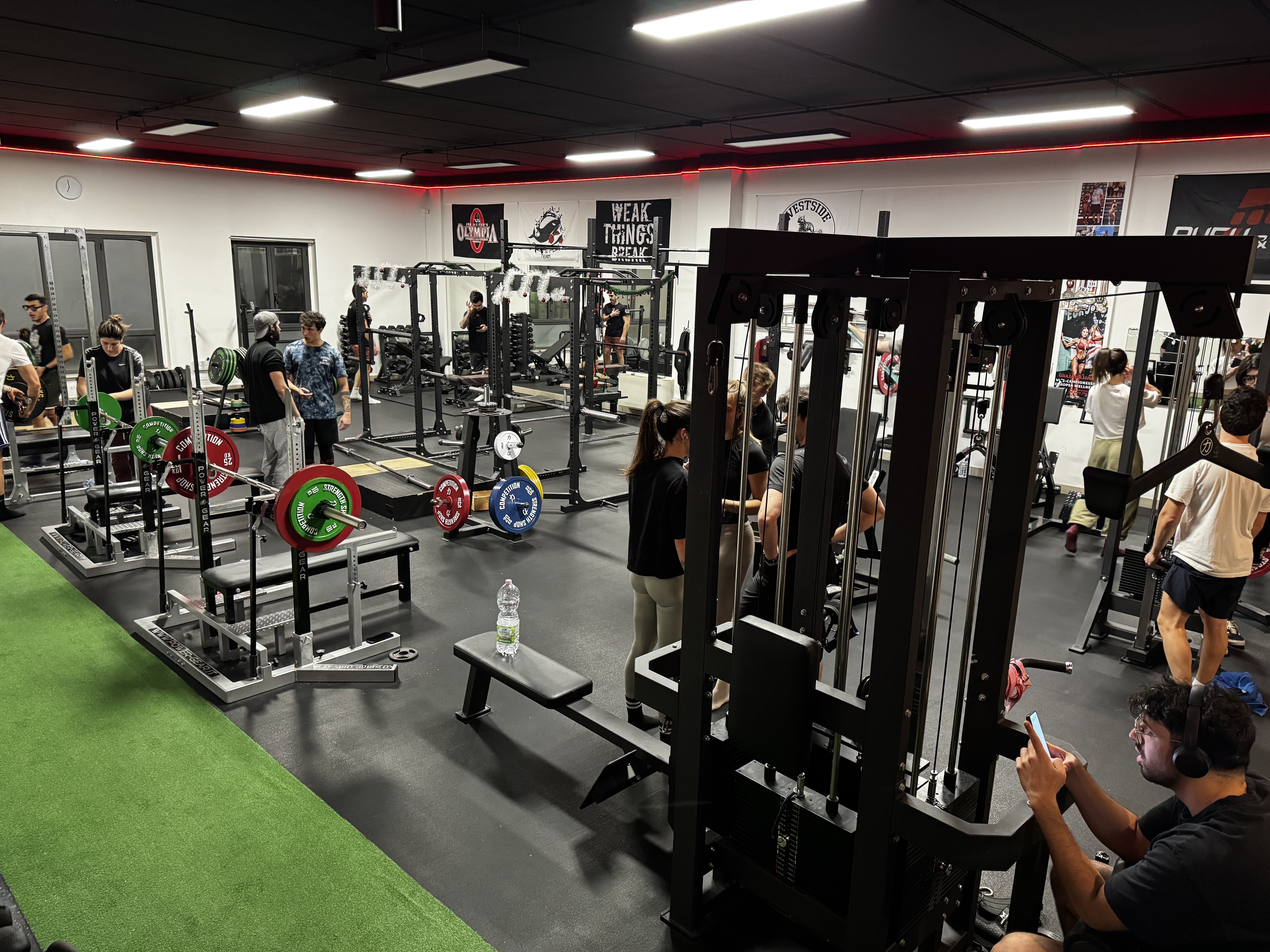 PUSH&PULL - Atleti in allenamento