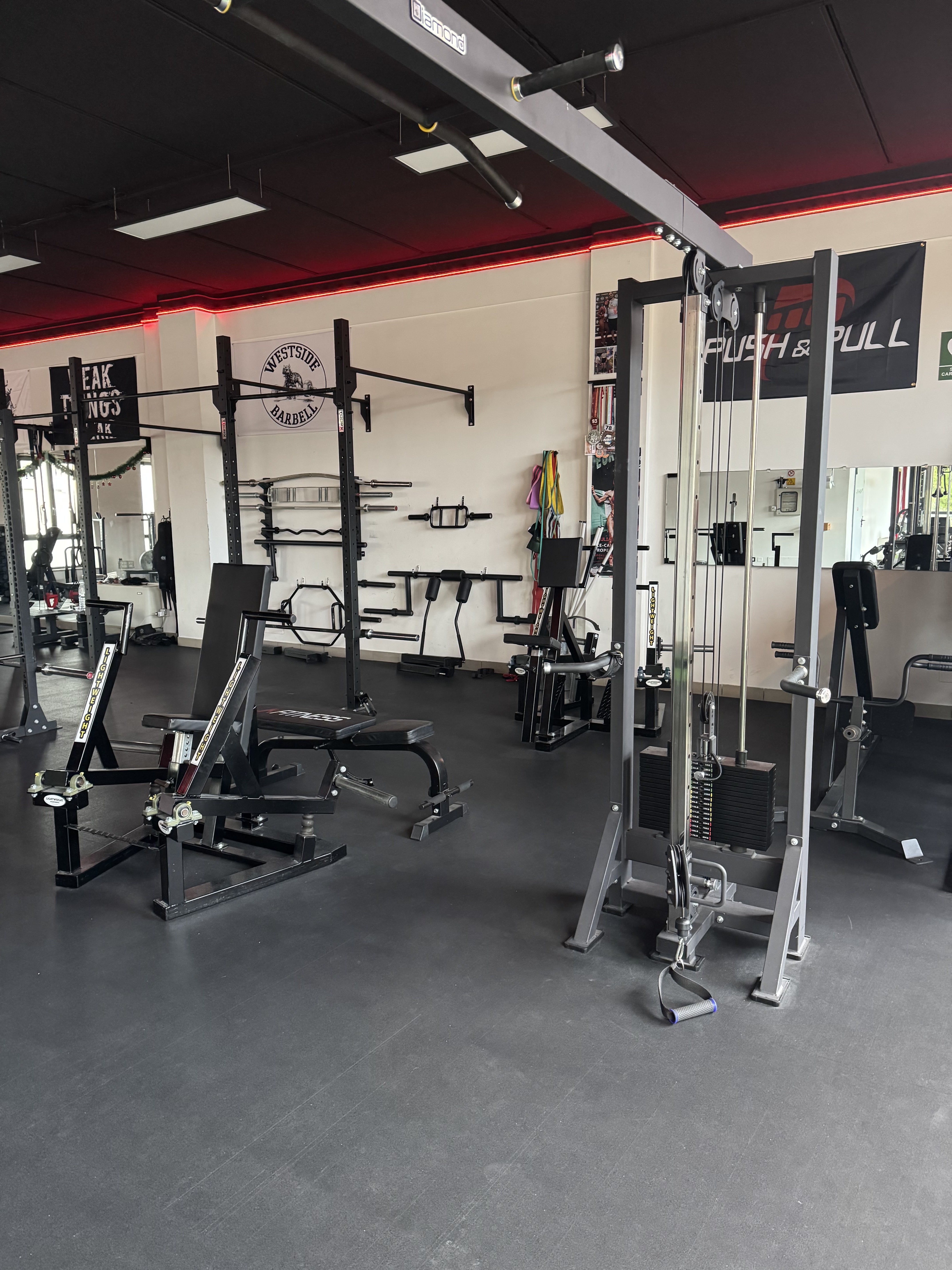 Palestra PUSH&PULL - Attrezzature