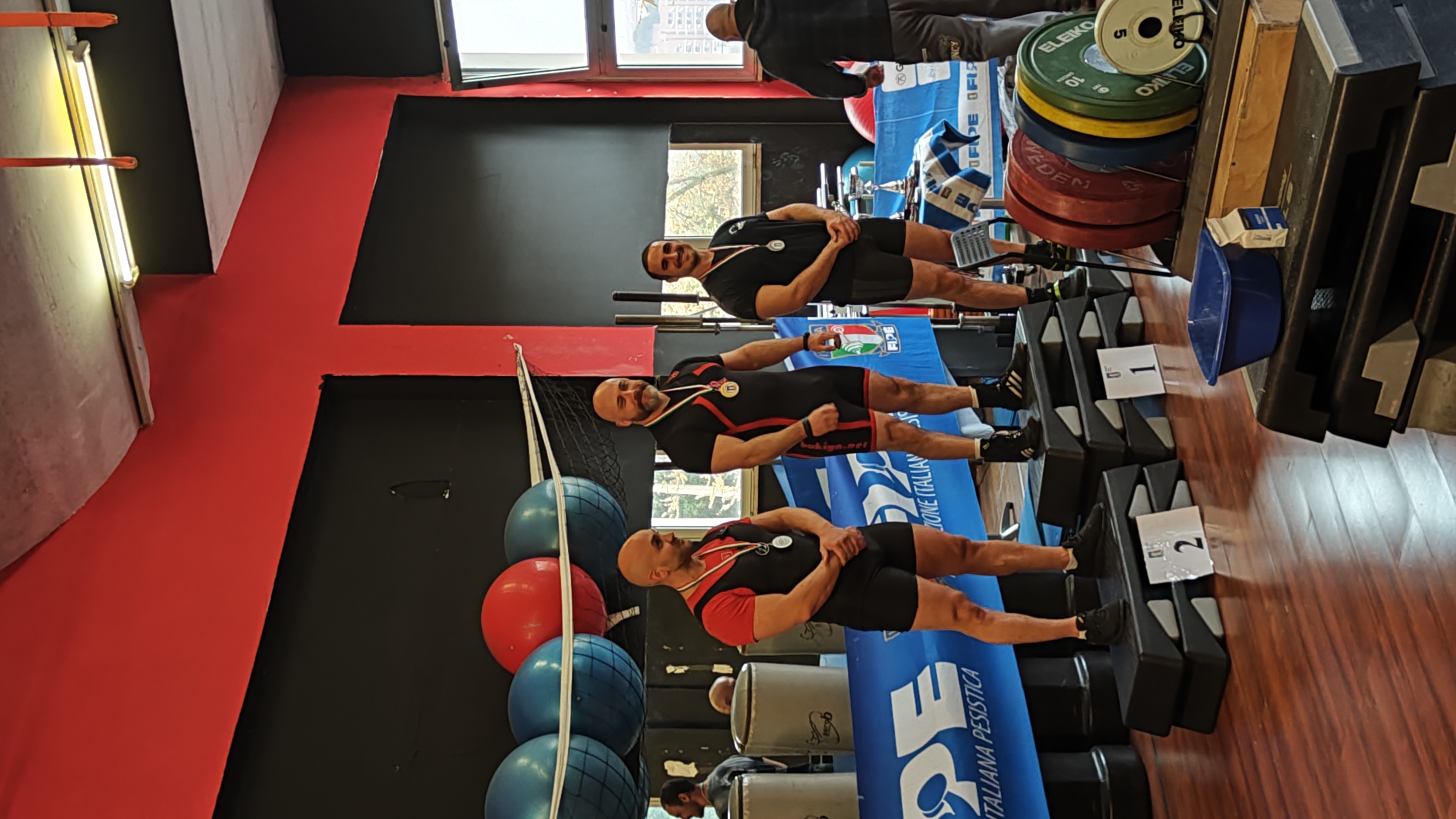 Podio con Alberico e Domingo